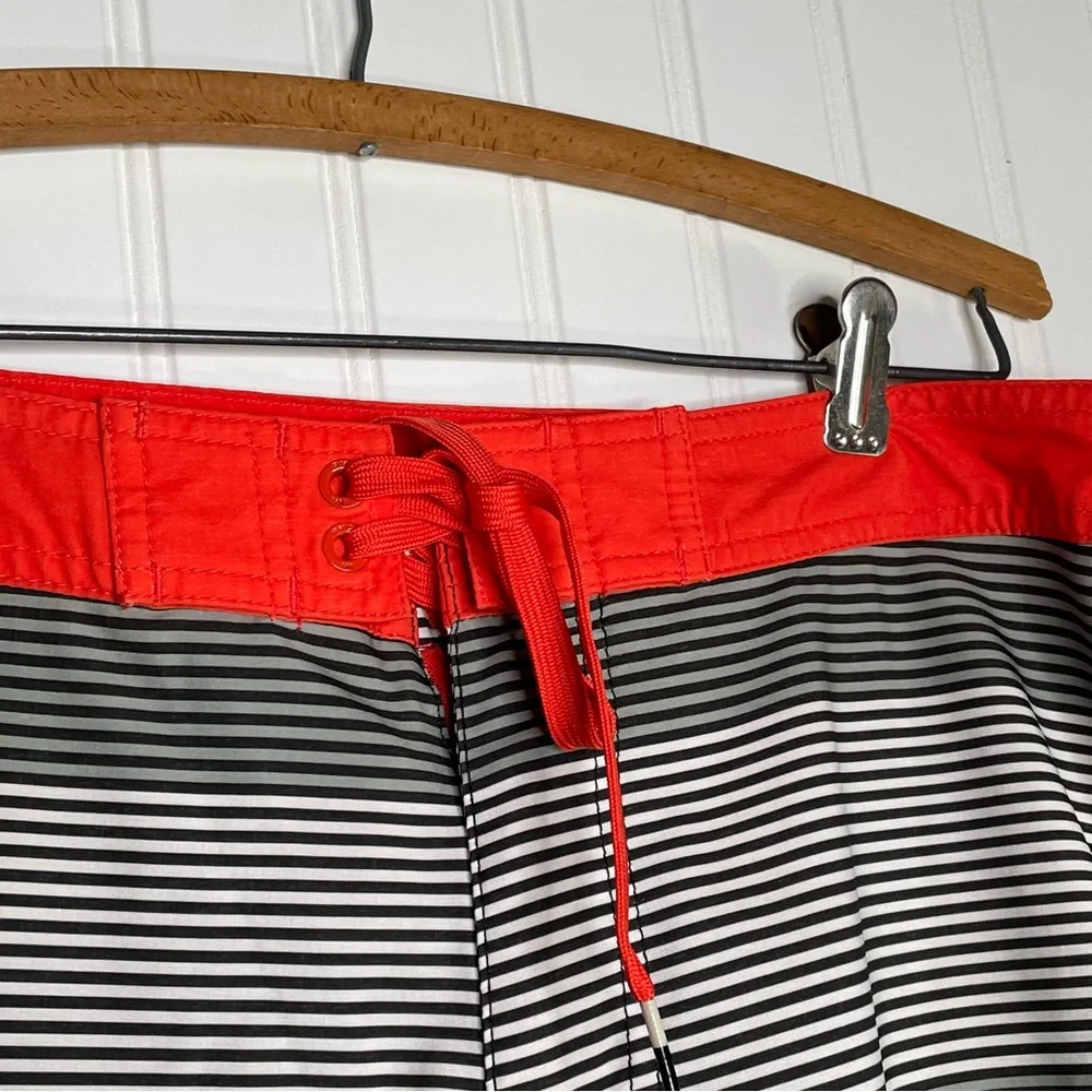 RVCA Civil Stripe Swim Board Shorts